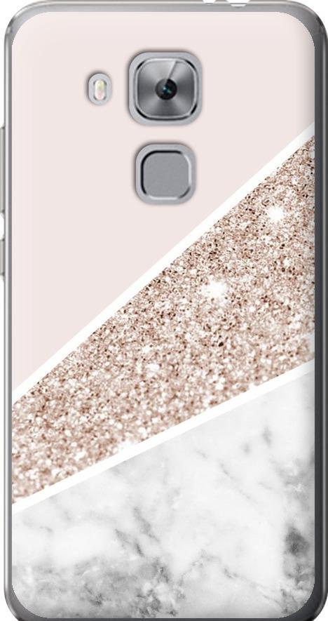 Чехол на Huawei Nova Plus Пастельный мрамор (4342u-961-42517)