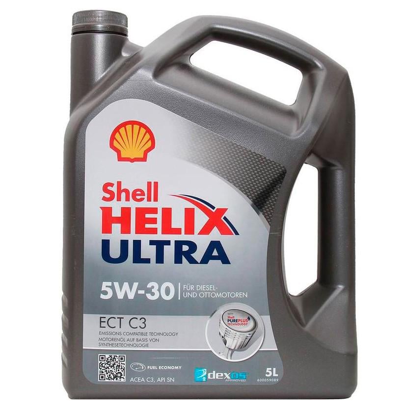 Мастило моторне Shell Helix Ultra ECT C3 5W-30 5 л (724)