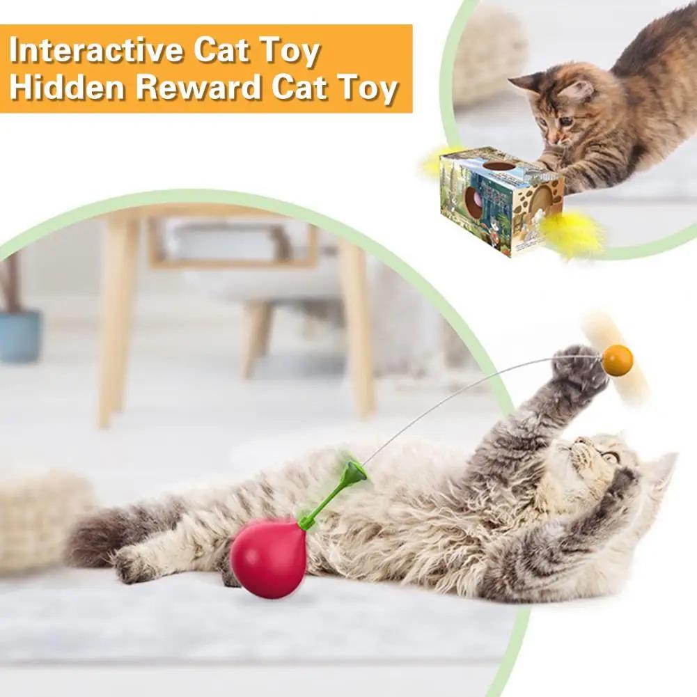 Игрушка для кота дразнилка с неваляшкой интерактивная - фото 7 Игрушка для кота дразнилка с неваляшкой интерактивная - фото 7