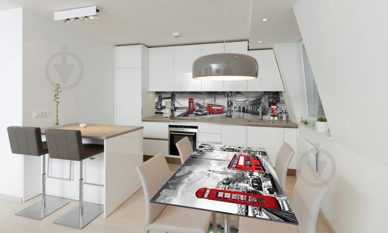 Наклейка вінілова на стіл Zatarga "Тауерський міст" 600х1200 мм Z180431st