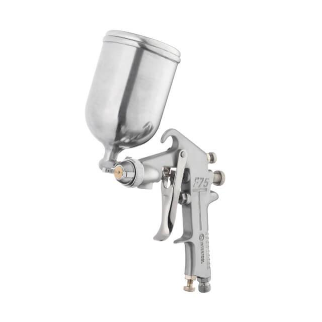 Краскопульт пневматический Intertool PT-0202 HP форсунка 1,5 мм верхний металлический бачок 400 мл 5 бар Краскопульт пневматический Intertool PT-0202 HP форсунка 1,5 мм верхний металлический бачок 400 мл 5 бар