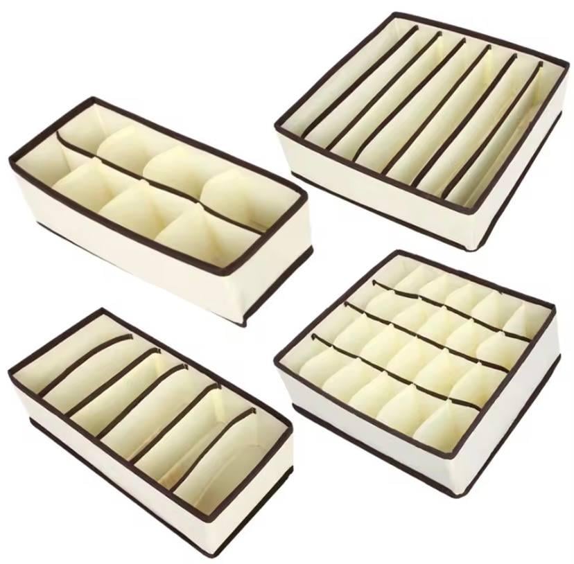 Комплект органайзеров для хранения белья мини 4в1 (3a9a572e)