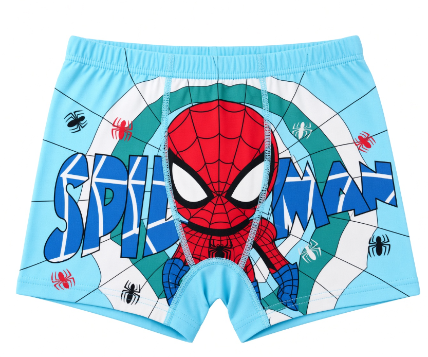 Трусы детские Spider-Man 6-8 лет L Голубой (trof00010)