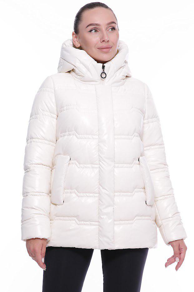 Пуховик жіночий Rolana Мішель р. 52 Молочний (106-17-52) - фото 3 Пуховик жіночий Rolana Мішель р. 52 Молочний (106-17-52) - фото 3