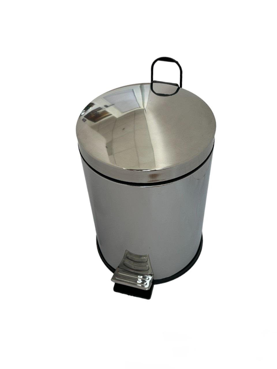 Мусорное ведро из нержавеющей стали с педалью 12 л (4516.2435S.430.12) - фото 2 Мусорное ведро из нержавеющей стали с педалью 12 л (4516.2435S.430.12) - фото 2