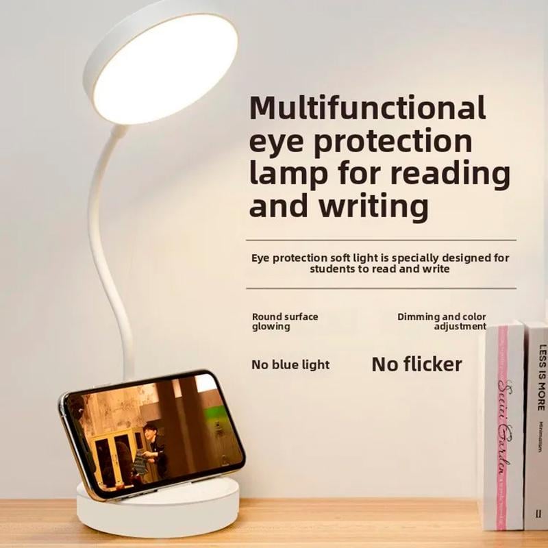 Настольная лампа аккумуляторная светодиодная для ноутбука/чтения с зарядкой от USB 3W (651-2222) - фото 6