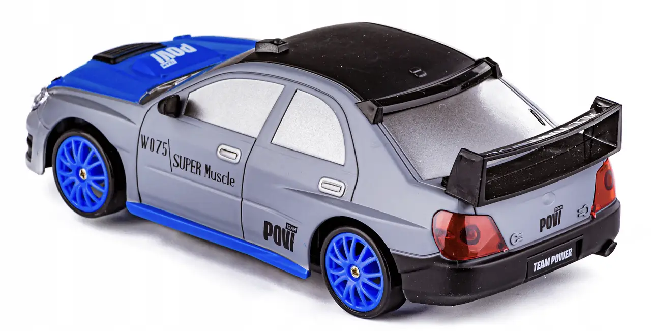 Машинка для дрифту на радіокеруванні повнопривідна Subaru Сіро-блакитний (hh1-qdj-k0z) - фото 3