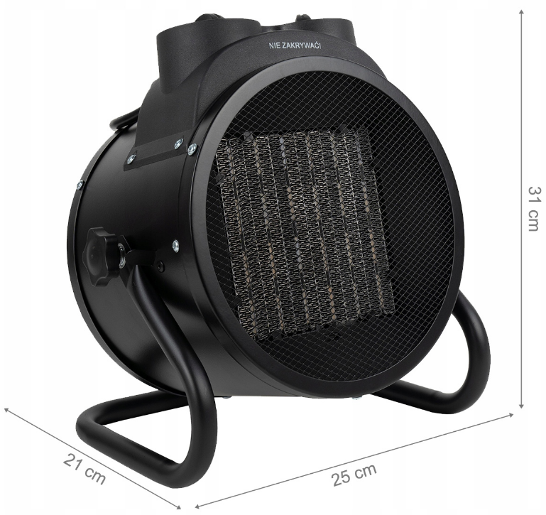 Тепловентилятор керамічний Maltec 3,5 кВт - фото 2 Тепловентилятор керамічний Maltec 3,5 кВт - фото 2