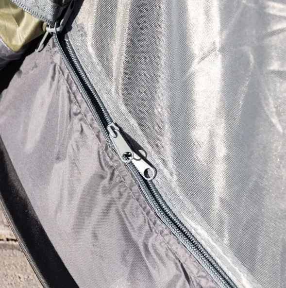 Палатка Pop-Up двухместная с автоматическим каркасом 245х145х100 см Зеленый - фото 8