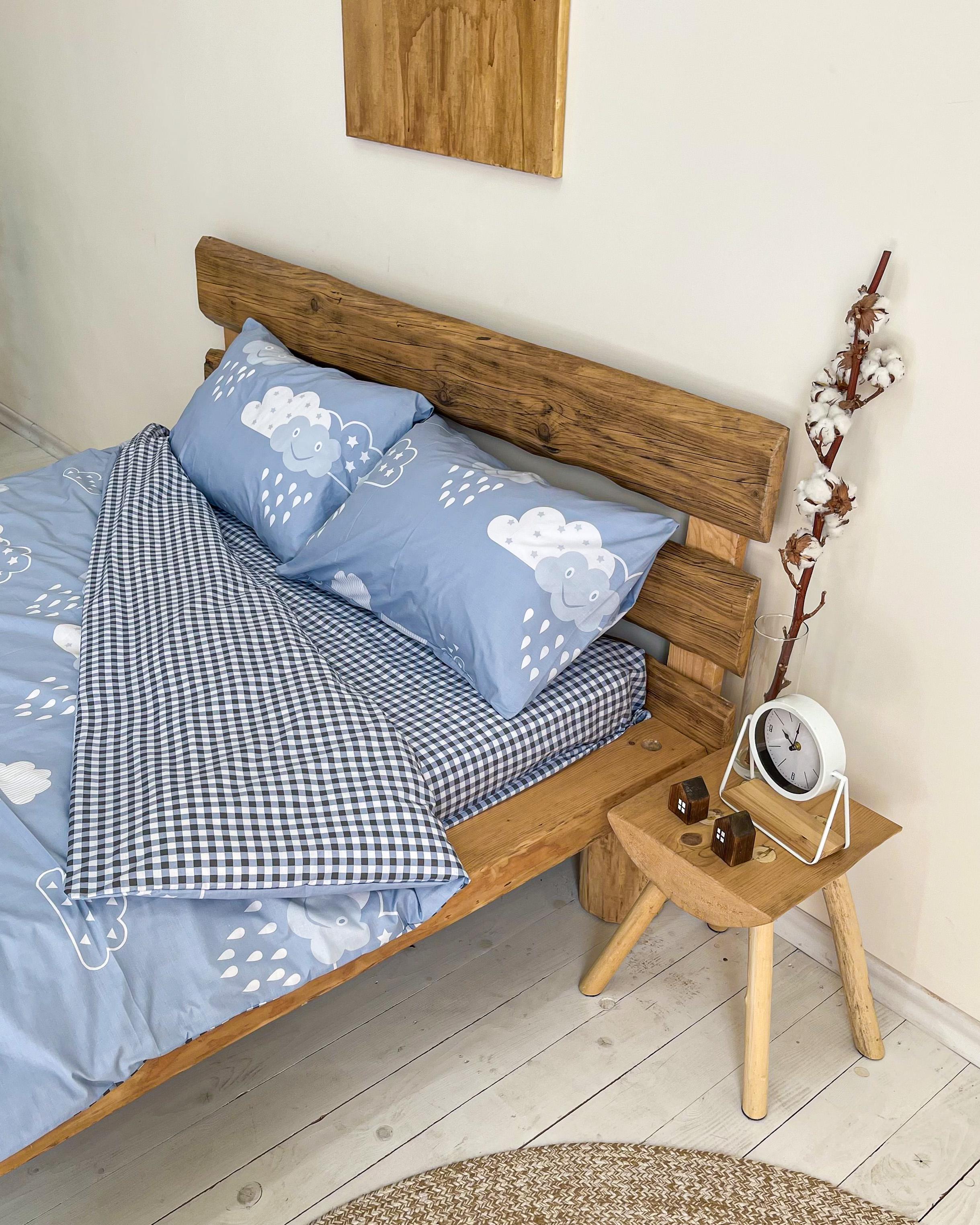 Комплект постельного белья полуторный бязь IDEAL Облачко (7909926)