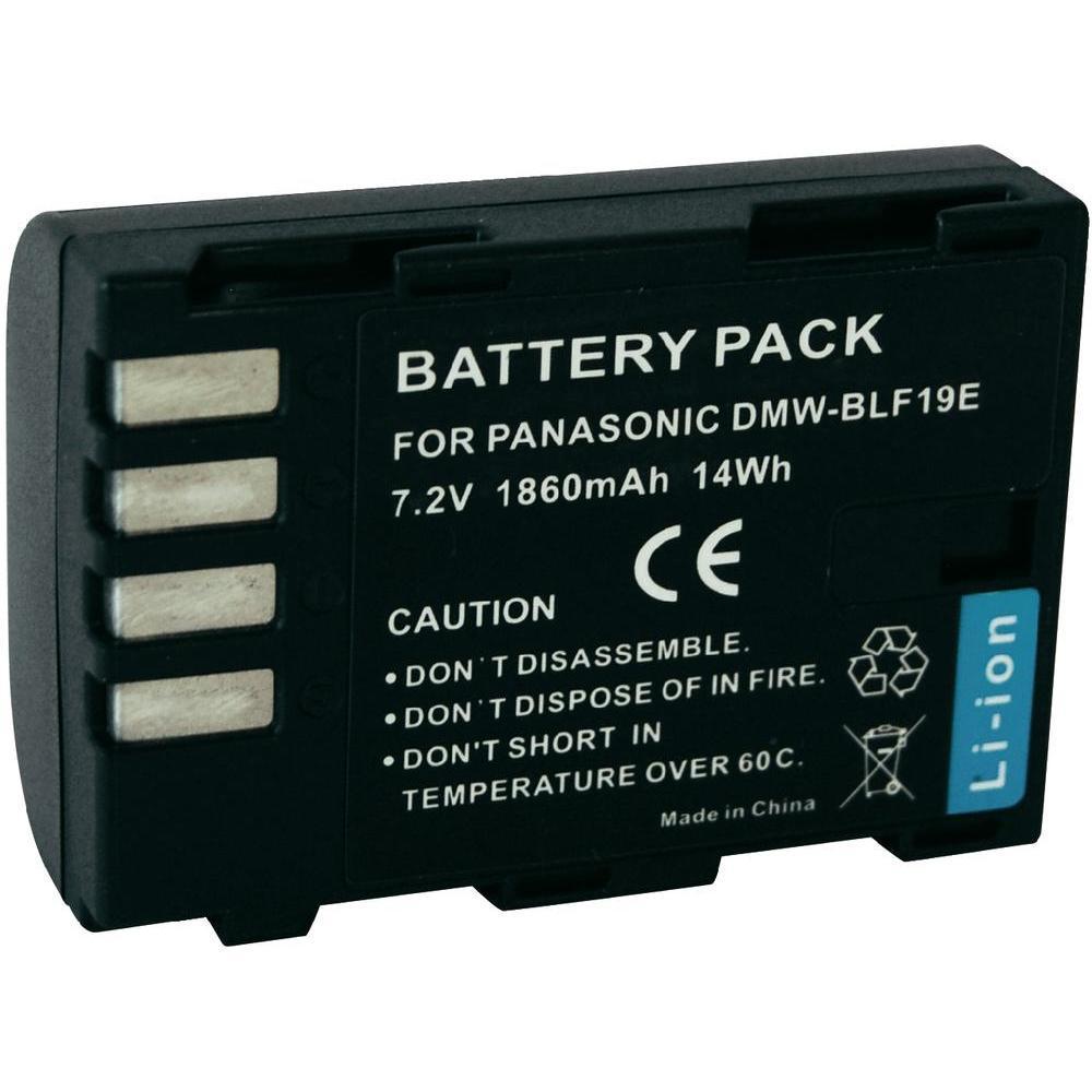 Аккумулятор DMW-BLF19 с DMW-BLF19E аналог для камер Panasonic DMC-GH3 DMC-GH4 DMC-GH5 1860 ma