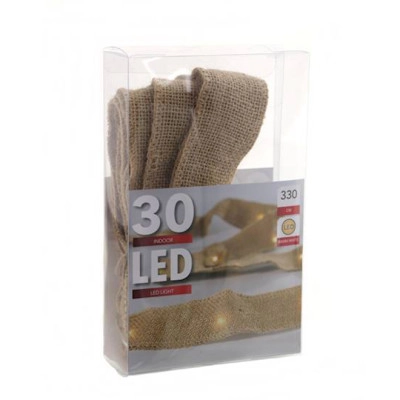 Подсветка LED Мешковина теплый свет 30 светодиодов 3 м (45039) - фото 3