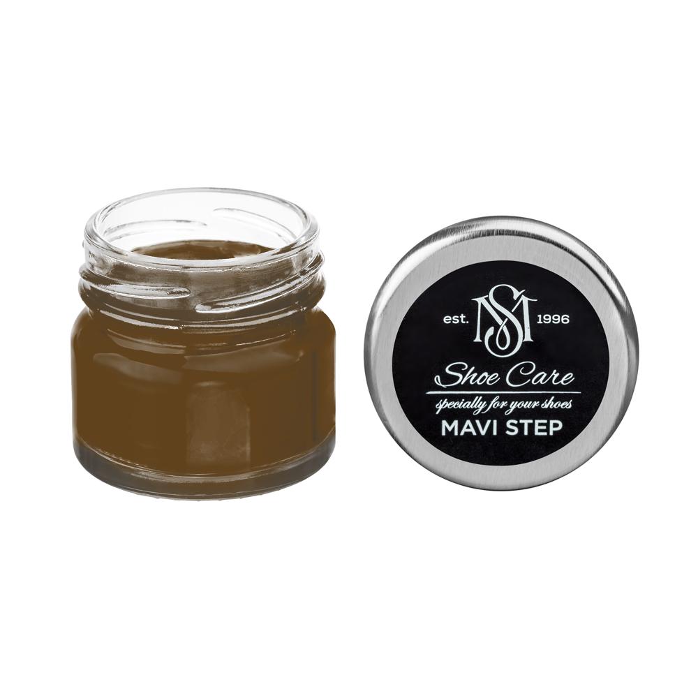 Крем для обуви из кожзама MAVI STEP Custom 25 мл Макассар мокка (7020-Y20R) - фото 1 Крем для обуви из кожзама MAVI STEP Custom 25 мл Макассар мокка (7020-Y20R) - фото 1