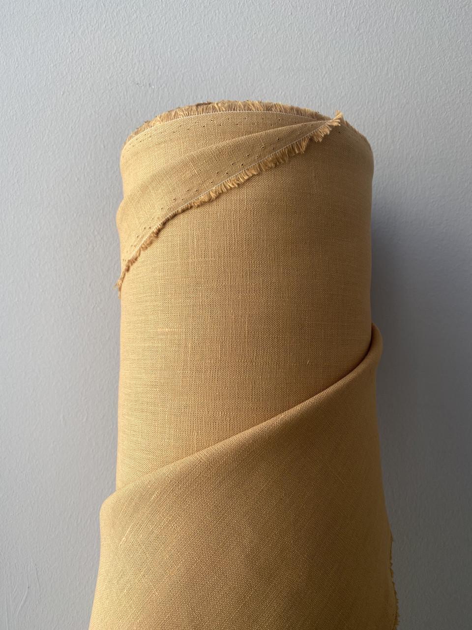 Ткань LINEN PLUS 100% лен 143 см 353/915 Рыжевато-коричневый - фото 5 Ткань LINEN PLUS 100% лен 143 см 353/915 Рыжевато-коричневый - фото 5