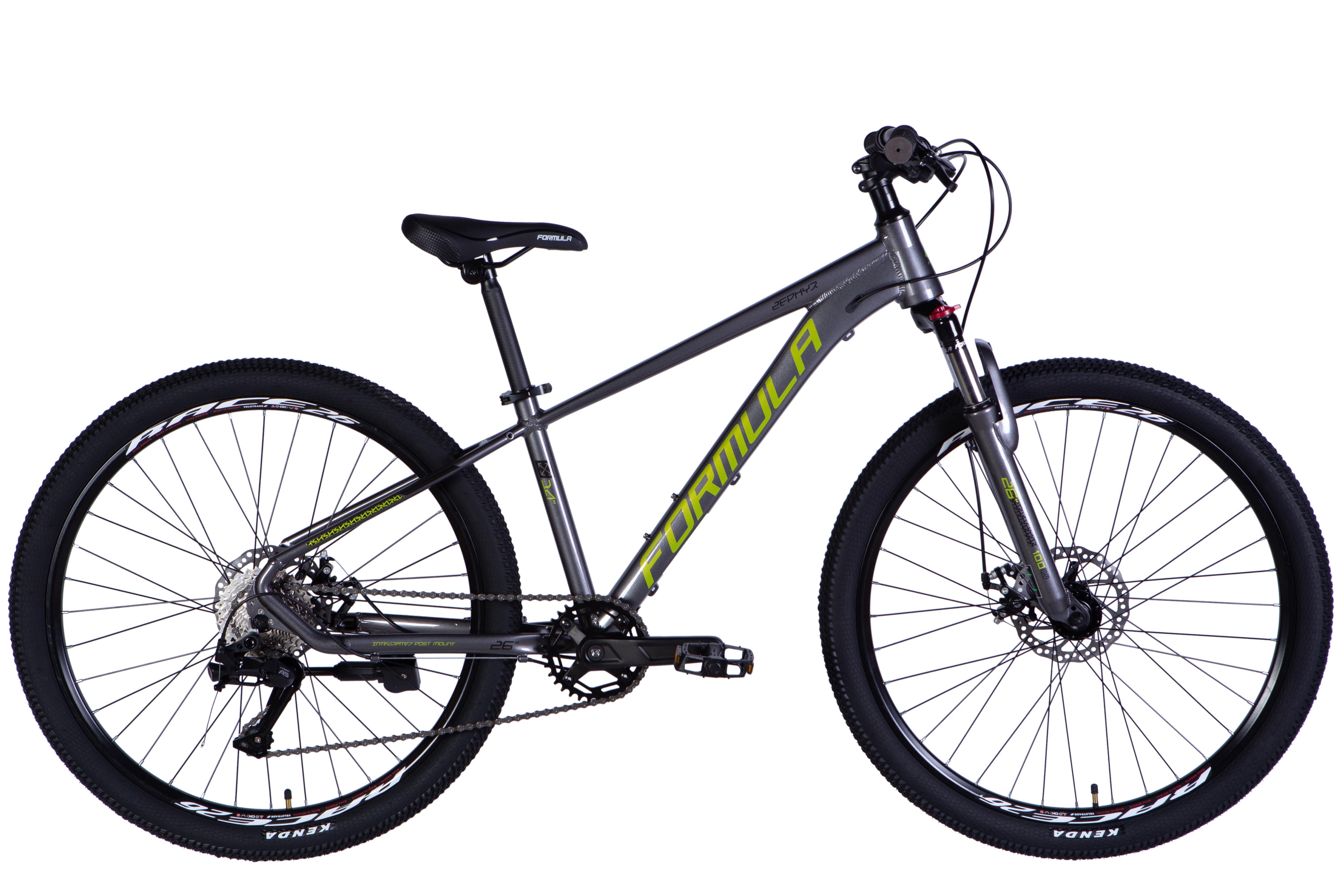 Велосипед Formula 2025 ZEPHYR 3.0 DD CS AL 26" рама 14" Серо-зеленый (OPS-FR-26-784) - фото 1 Велосипед Formula 2025 ZEPHYR 3.0 DD CS AL 26" рама 14" Серо-зеленый (OPS-FR-26-784) - фото 1