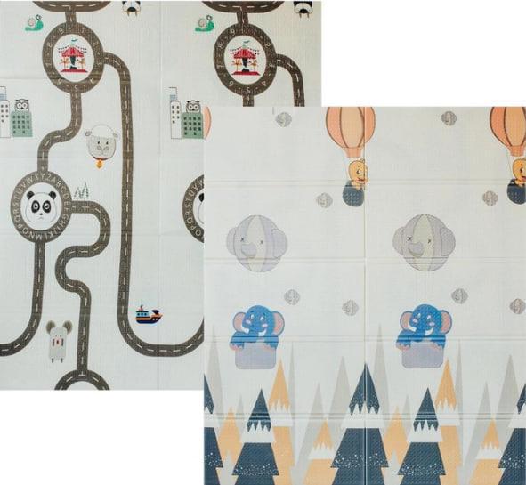 Термокилим дитячий розмір 200x180x0,8 см слоники (DT350-4)