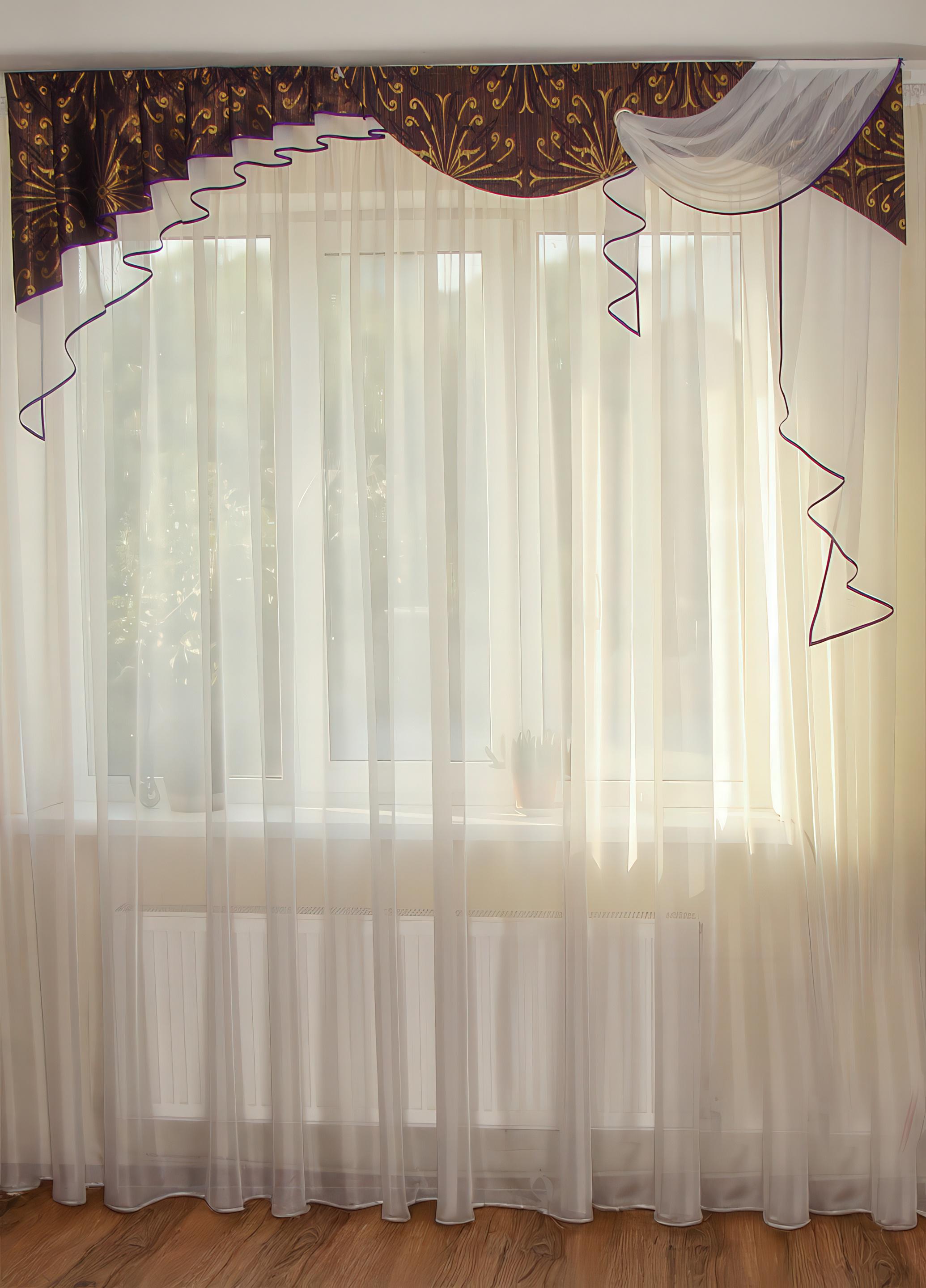 Ламбрекен жесткий Firanka Люкс 2 м Сине-золотой (4_2ж) - фото 1 Ламбрекен жесткий Firanka Люкс 2 м Сине-золотой (4_2ж) - фото 1