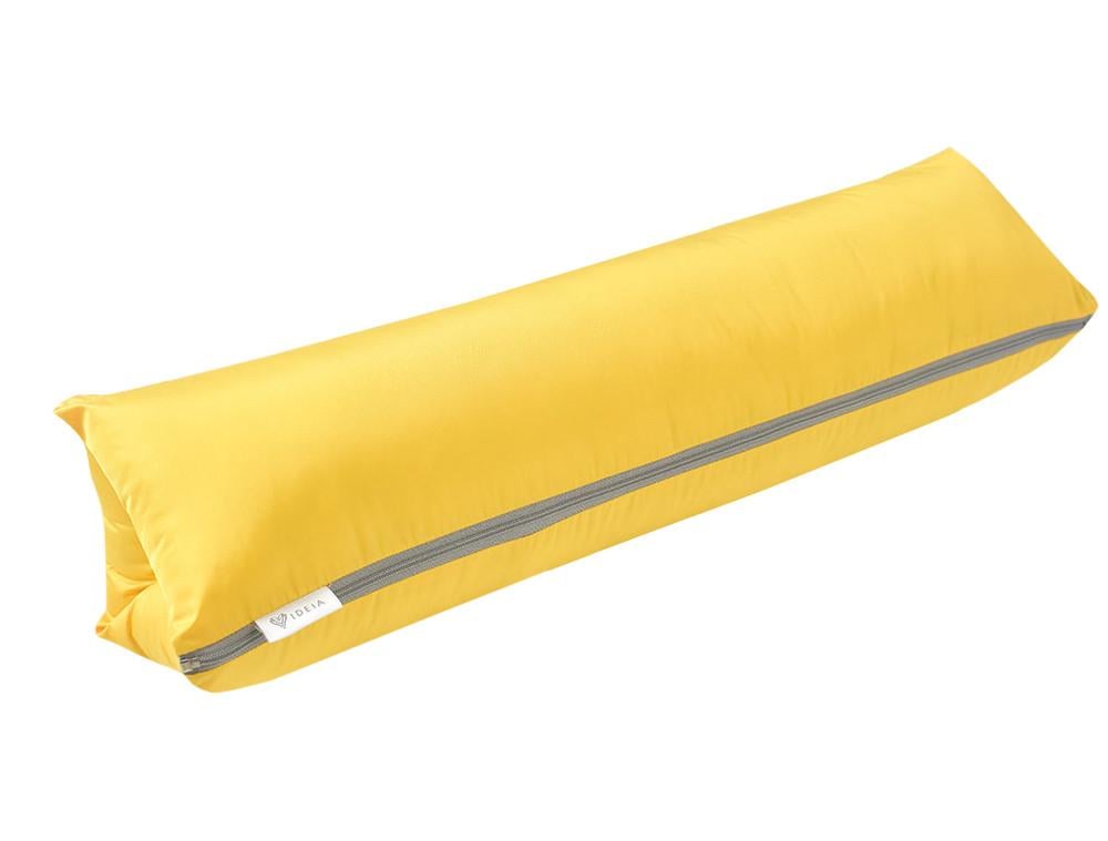 Подушка-трансформер для путешествий IDEIA 40х60х10 см Желтый (23481)