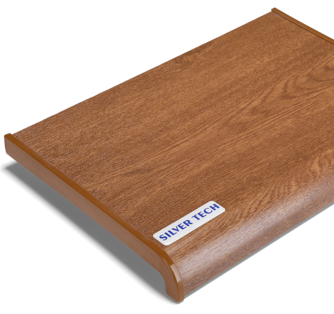 Подоконник SILVER TECH ПВХ 150 мм Золотой Дуб (2686519107)