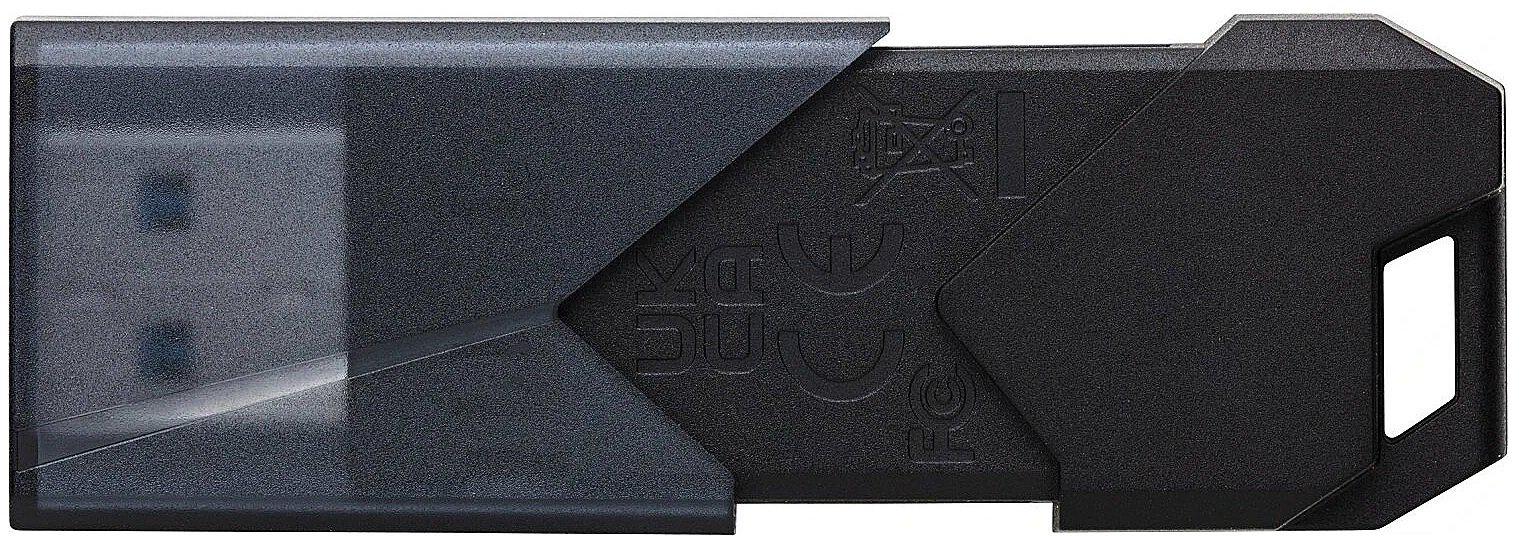 Флеш-память USB Kingston 3.2 Type-A Gen1 DT Exodia 64 GB Onyx - фото 6