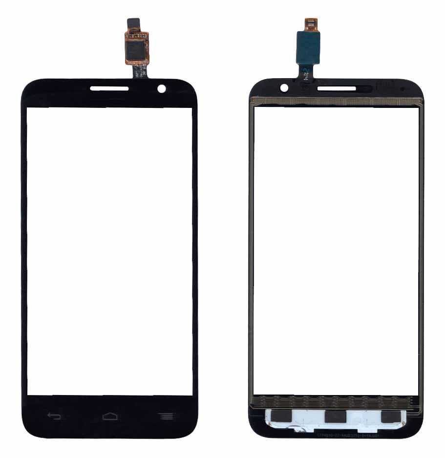 Тачскрин для смартфона Alcatel One touch Idol 2 Mini 6016D Черный