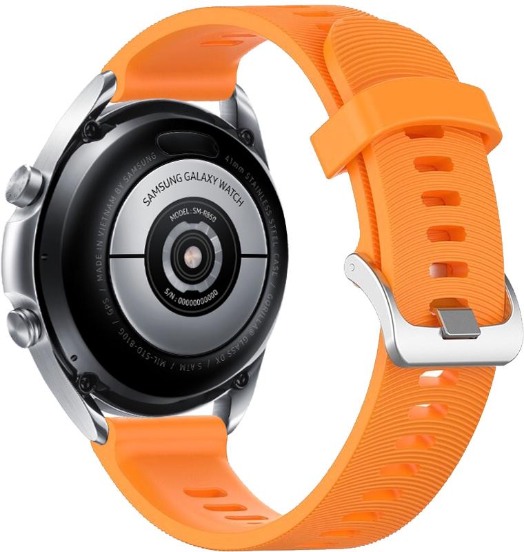Ремешок Bend для Galaxy Watch 3 41 мм Orange (18038)