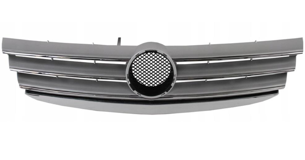 Решітка радіатора AVTM Mercedes A-Class W169 2004-2008 без емблеми Чорний (184611990)