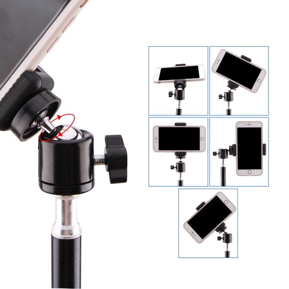 Штатив для телефона AC Prof 3789 kr алюминий 45-110 см (1824691792) - фото 2 Штатив для телефона AC Prof 3789 kr алюминий 45-110 см (1824691792) - фото 2