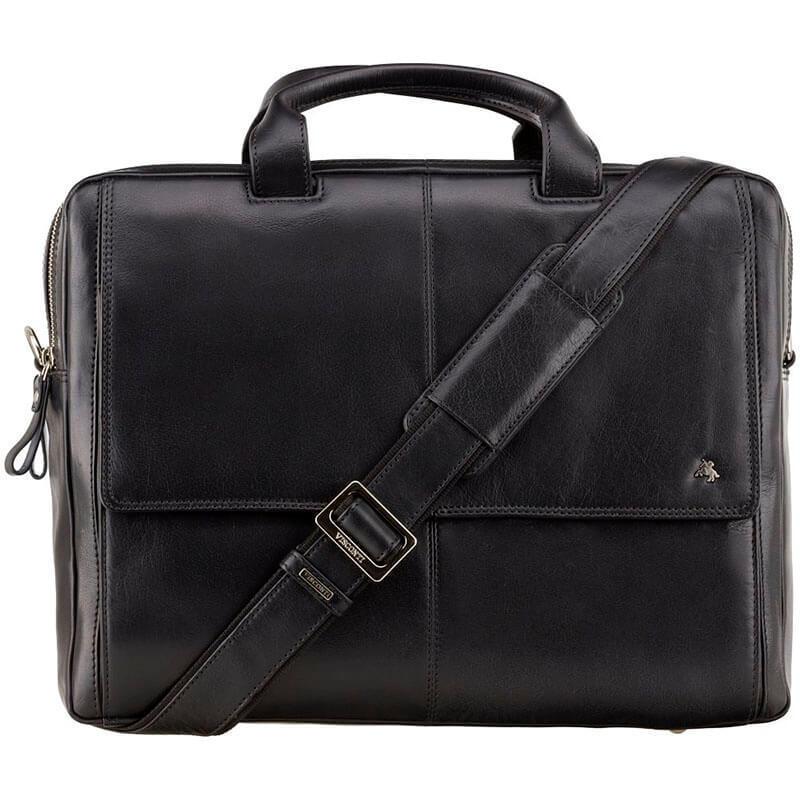 Мужская сумка Visconti Anderson для ноутбука 15" Black (ML24 BLK)