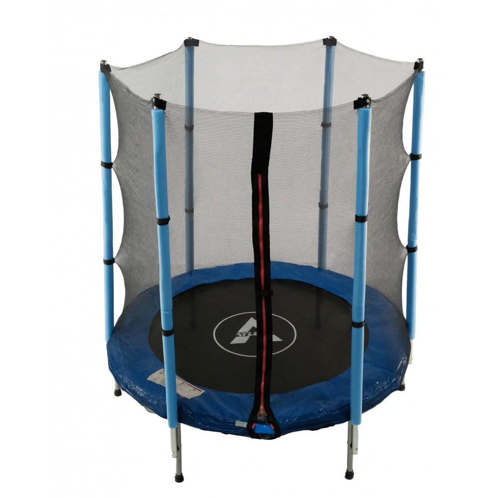 Батут детский Atleto с сеткой 140 см Синий (21000400) - фото 7 Батут детский Atleto с сеткой 140 см Синий (21000400) - фото 7