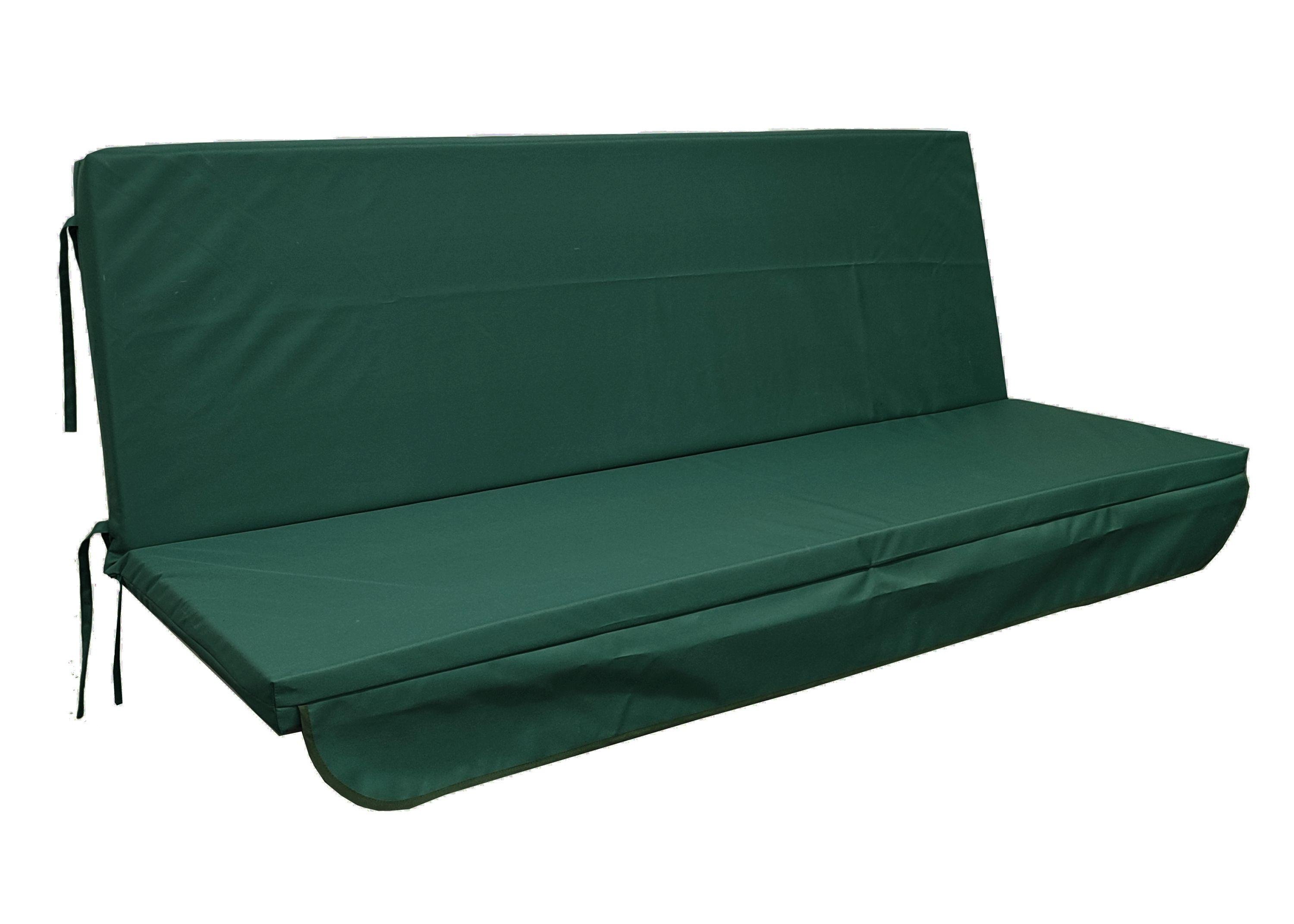 Матрас для качелей eGarden BOX водоотталкивающий 170x110x6 см Темно-зеленый (5790) - фото 2 Матрас для качелей eGarden BOX водоотталкивающий 170x110x6 см Темно-зеленый (5790) - фото 2