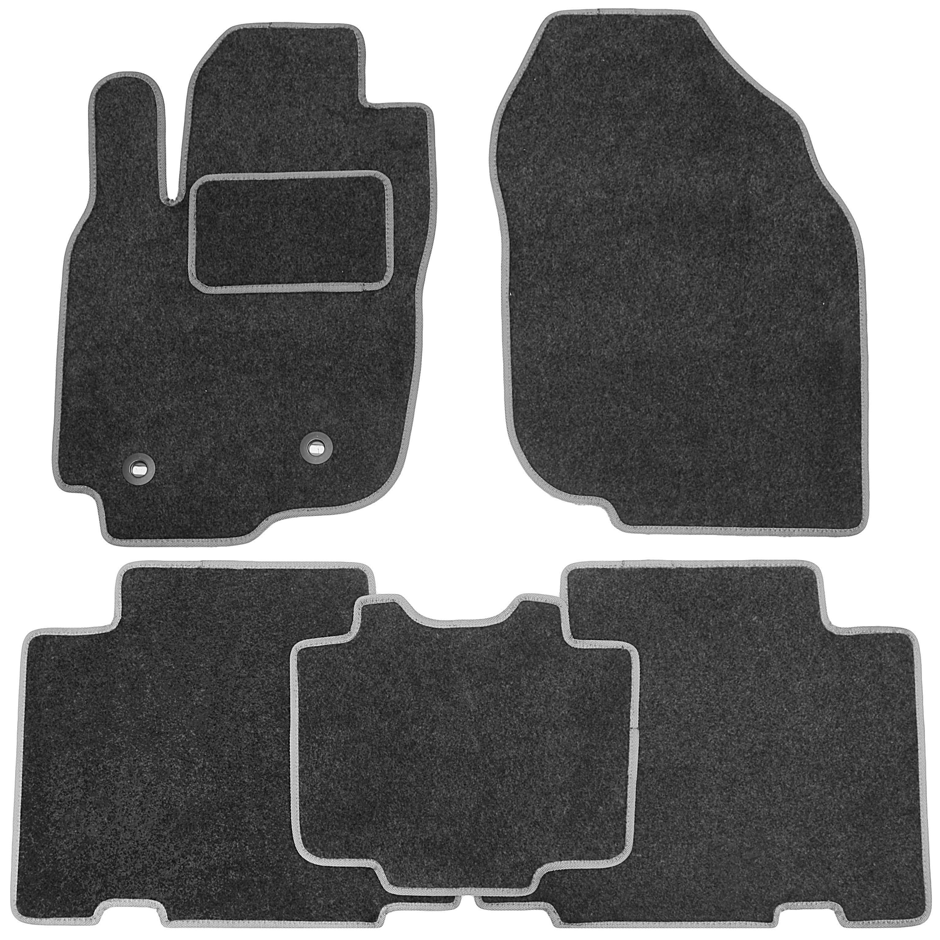 Коврики в салон для Toyota RAV4 '06-12 текстильные Серый (135207)