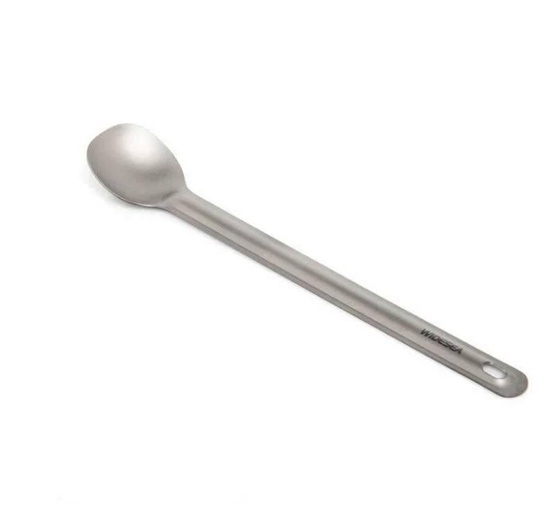 Ложка титановая WIDESEA WSTT-110 Pure Titanium Long Handle Spoon