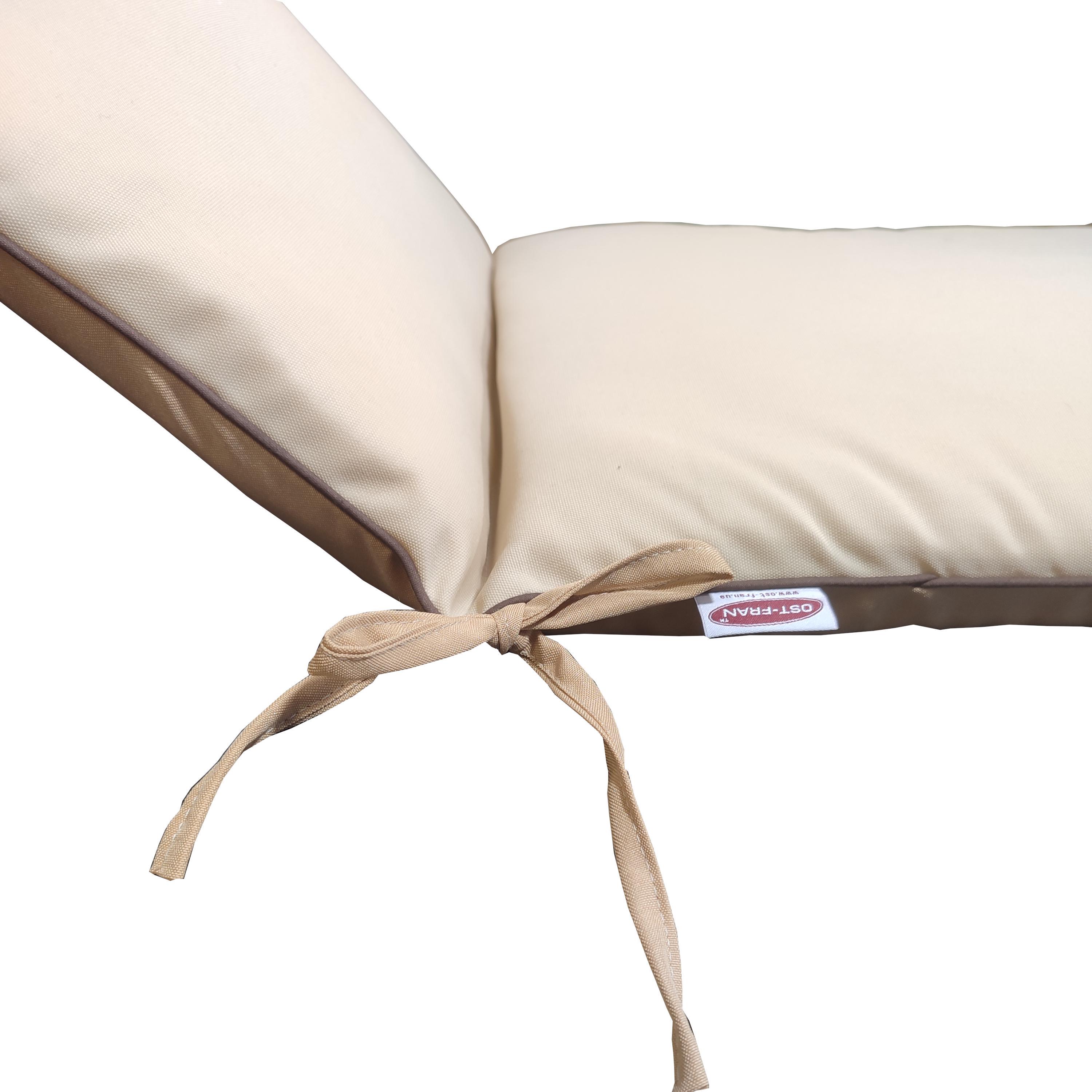 Матрас для шезлонга Ost-Fran TRIO тексилк 2737 189x58x5 см Бежевый (3615) - фото 4 Матрас для шезлонга Ost-Fran TRIO тексилк 2737 189x58x5 см Бежевый (3615) - фото 4