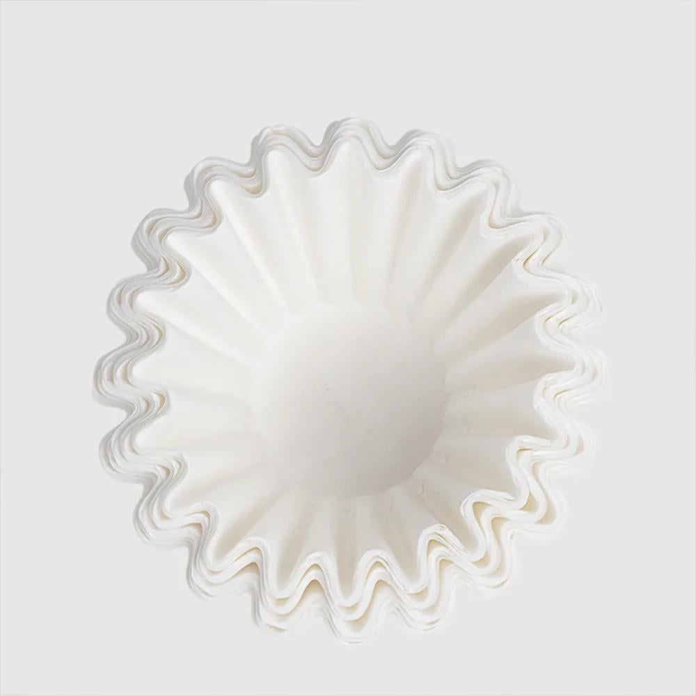 Фильтры для кофе и капельной кофеварки Timemore Basket Paper Filter 01 Wave В75 155 50 шт. (2515754760) Фильтры для кофе и капельной кофеварки Timemore Basket Paper Filter 01 Wave В75 155 50 шт. (2515754760)