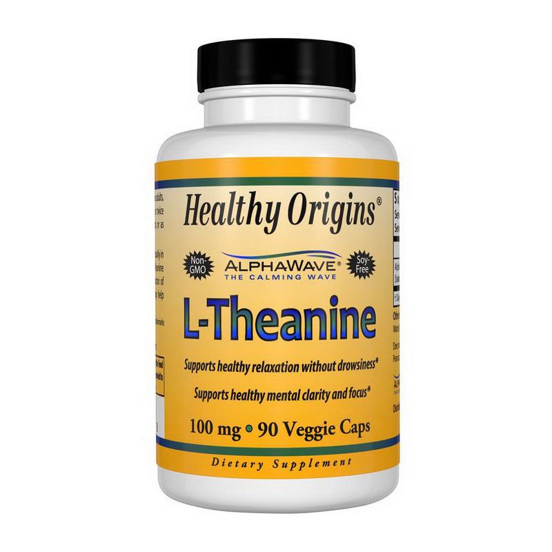 Теанін L Healthy Origins L-Theanine 100 mg 90 капсул