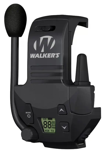 Рація Walker's Razor Walkie Talkie до 4,8 км з 22 каналами та 99 підканалами 462/700 МГц Чорний (GWP-RZRWT) - фото 2