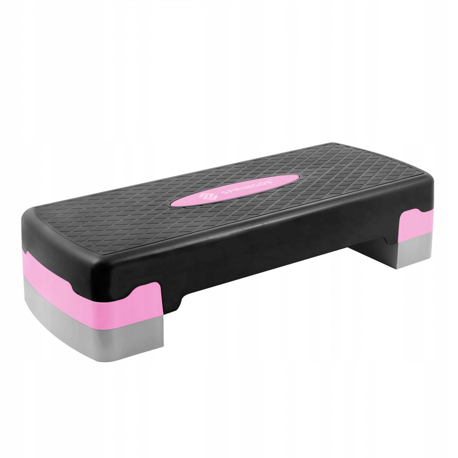Степь-платформа Springos 2-ступенчатая Black/Pink (20688) Степь-платформа Springos 2-ступенчатая Black/Pink (20688)