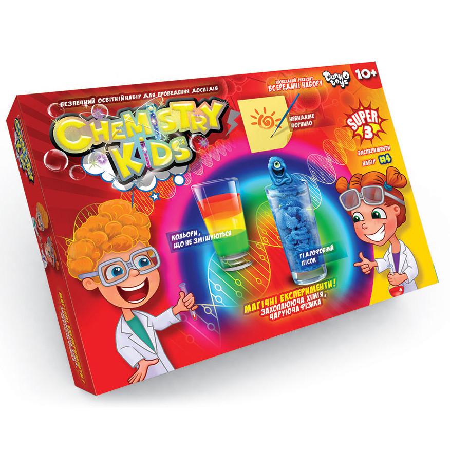 Набор для опыта Danko Toys CHEMISTRY KIDS от 10 лет (ID-175-E-20)