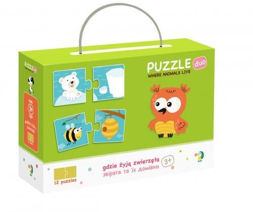 Пазл Do Do звірята та їх домівки (300117)