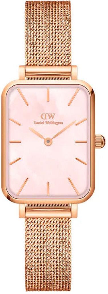 Наручные часы женские Daniel Wellington Quadro Pressed Melrose DW00100510 со стальным корпусом WR 30 м Перламутровый (3149530463)