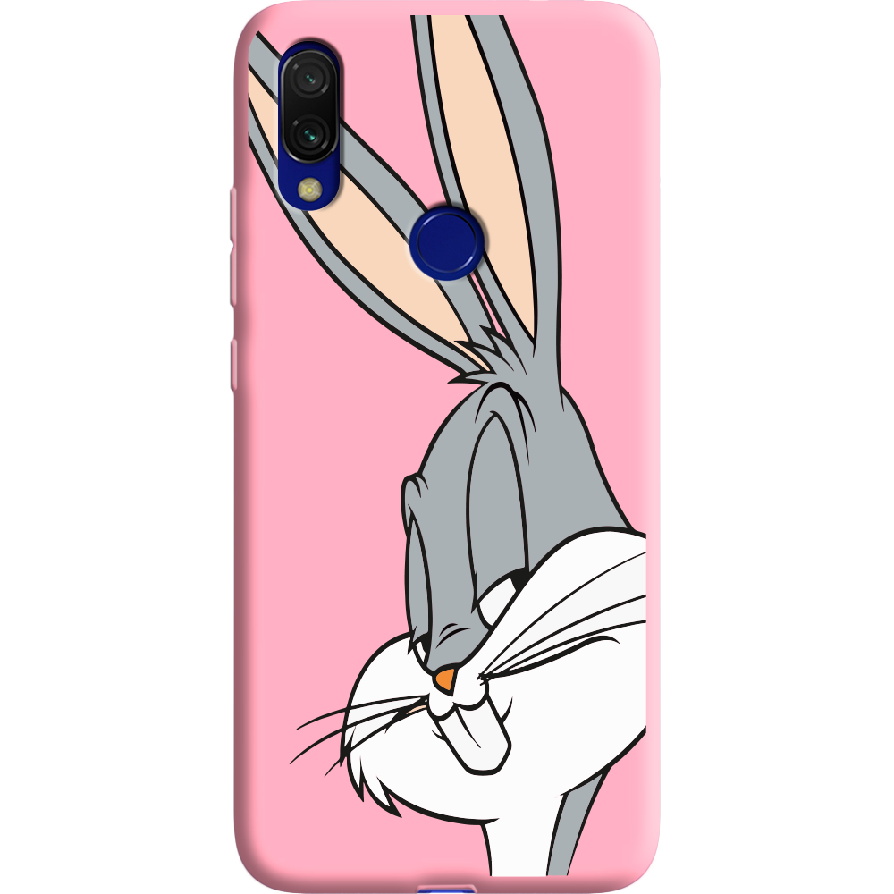 Чехол Boxface Xiaomi Redmi 7 Lucky Rabbit Розовый силикон (36506-bk81-37062)