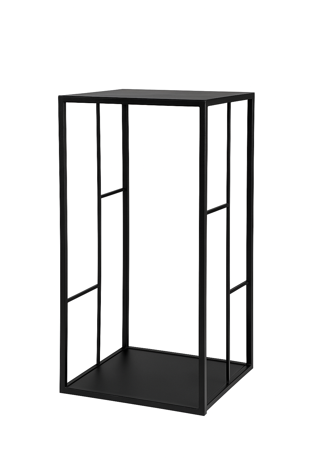 Дровниця металевалофт 80х40х35 см Чорний (29614555)