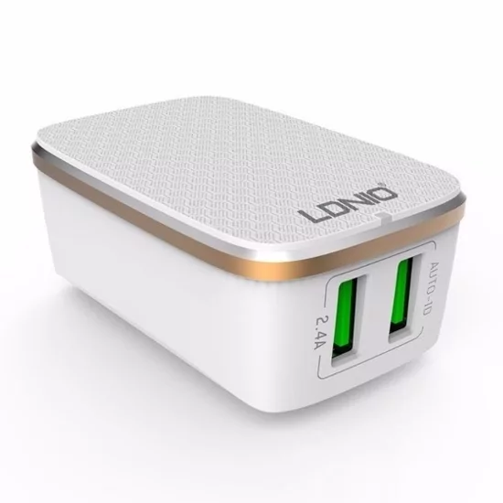 Зарядное устройство сетевое LDNIO A2204 Белый (500120422)