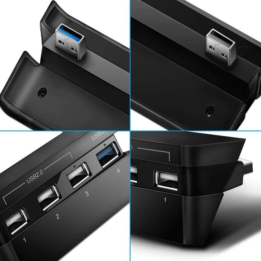 USB Hub на 4 порти  Dobe PS4 Slim для Play Station 4 - фото 8