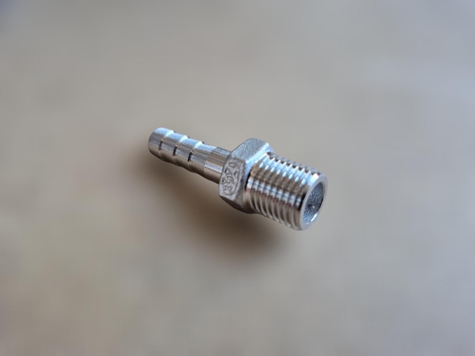 Штуцер шланговий різьбовий DN8 AISI304 BSPP Class-150 ялинка н/ж сталь ЗР 8 мм 1/4" (29203249) - фото 10 Штуцер шланговий різьбовий DN8 AISI304 BSPP Class-150 ялинка н/ж сталь ЗР 8 мм 1/4" (29203249) - фото 10