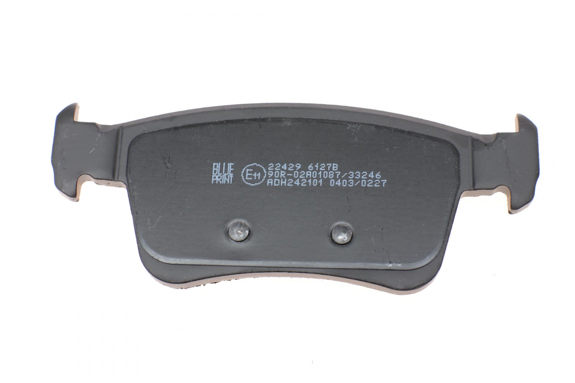 Колодки гальмівні задні Honda Civic 1.0-2.0 16V 11-ADH242101 BLUE PRINT