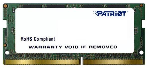 Оперативна пам'ять Patriot Signature Line DDR4 SO-DIMM 4GB/2400 (PSD44G240081S) - фото 2