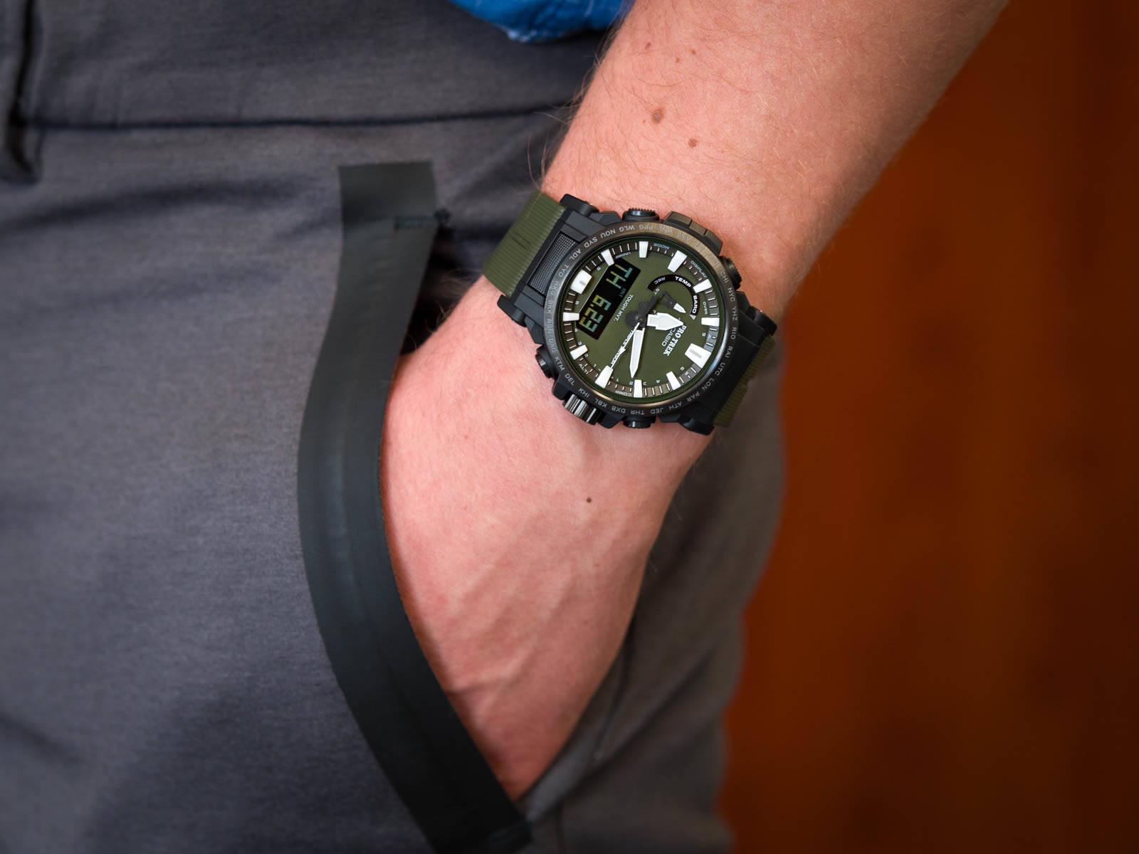 Часы Casio PROTREK PRW-61Y-3ER (3998) - фото 3 Часы Casio PROTREK PRW-61Y-3ER (3998) - фото 3