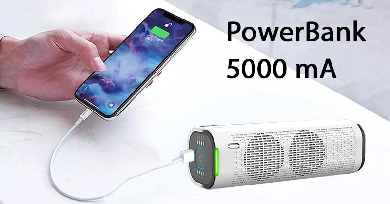 Очищувач повітря портативний LEON-101 HEPA + іонізатор/повербанк (fddf92b6) - фото 8